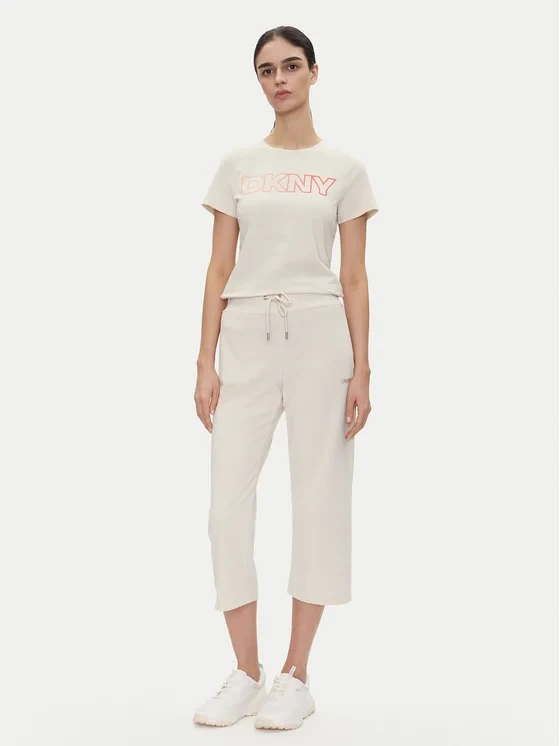 DKNY  T-SHIRT ΜΠΕΖ